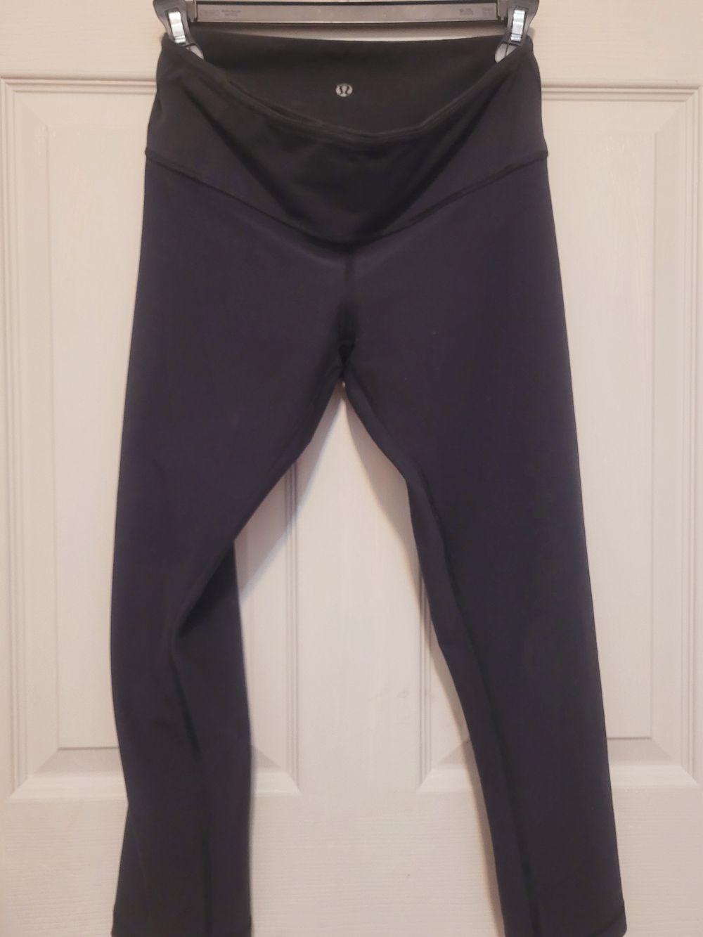 lululemon athletica Black Performance Leggings with Logo